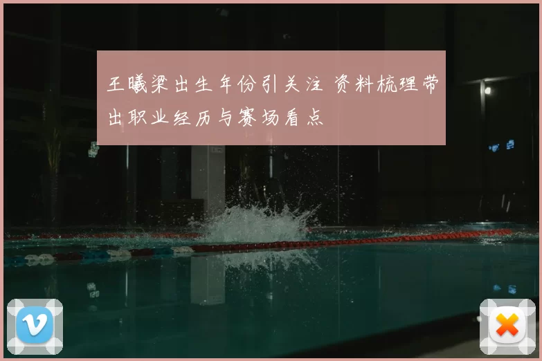 王曦梁出生年份引关注 资料梳理带出职业经历与赛场看点
